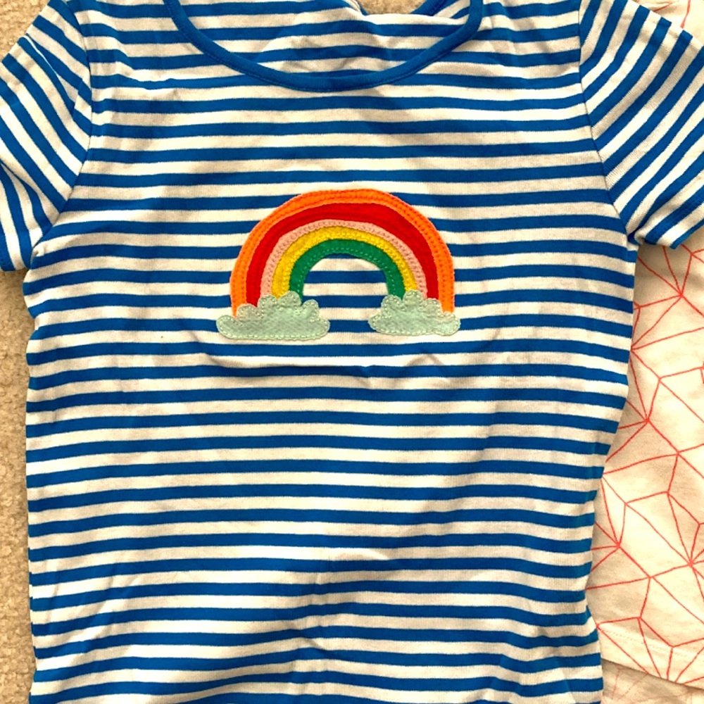 Mini Boden appliqué tee ❤️